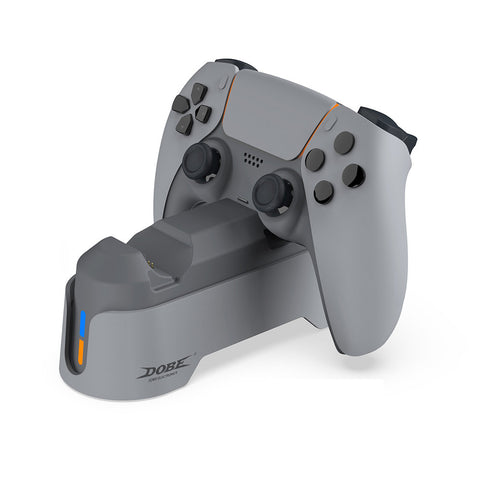 Dobe Charging Stand for PlayStation 5 Gray - GameShop Malaysia