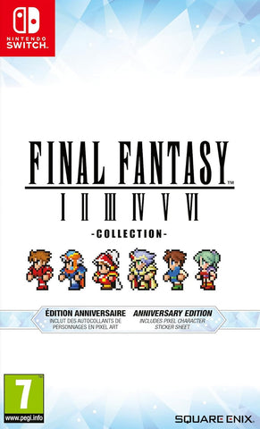 Final Fantasy I-VI Collection Anniversary Edition (Nintendo Switch) - GameShop Malaysia