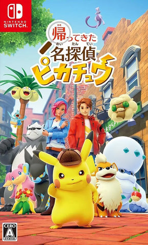 Detective Pikachu Returns (Nintendo Switch/Japan) - GameShop Malaysia