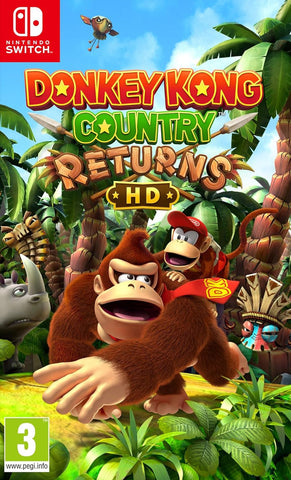 Donkey Kong Country Returns HD (Nintendo Switch) - GameShop Malaysia