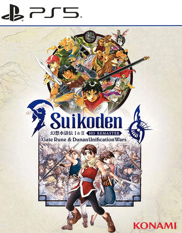 Suikoden I & II HD Remaster Gate Rune And Dunan Unification Wars (PS5/Asia) - GameShop Malaysia