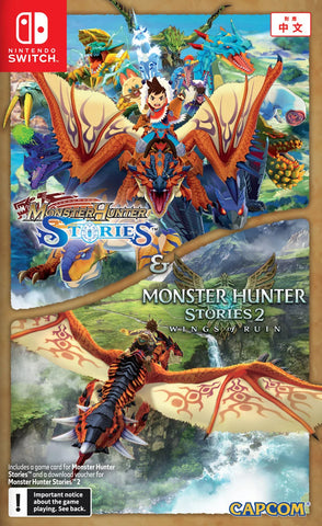 Monster Hunter Stories Collection 1 +2 (Nintendo Switch/Asia) - GameShop Malaysia